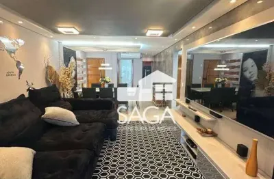 Apartamento com 3 dormitórios à venda, 197 m² por r$ 1.750.000,00 - aviação - praia grande/sp