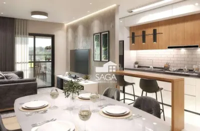 Apartamento com 2 dormitórios à venda, 75 m² por r$ 475.000,00 - maracanã - praia grande/sp
