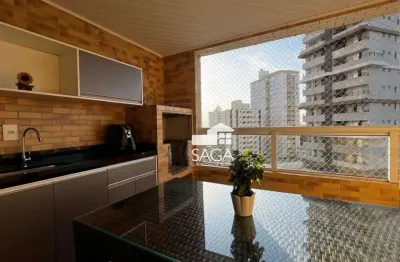 Apartamento com 2 dormitórios à venda, 88 m² por r$ 650.000,00 - vila guilhermina - praia grande/sp