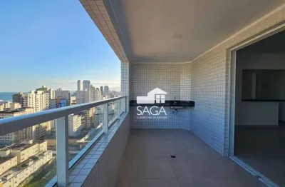 Apartamento com 2 dormitórios para alugar, 88 m² por r$ 5.000/mês - canto do forte - praia grande/sp