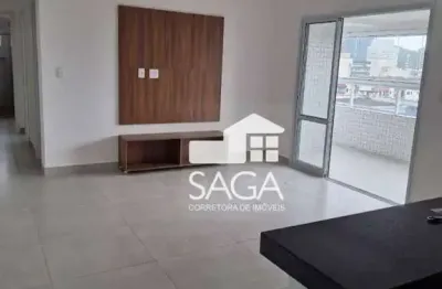Apartamento com 2 dormitórios para alugar, 86 m² por r$ 4.500/mês - canto do forte - praia grande/sp