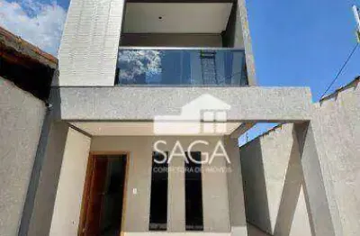 Casa com 3 dormitórios à venda por r$ 935.000,00 - aviação - praia grande/sp