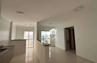 Apartamento com 2 dormitórios à venda, 65 m² por r$ 450.000,00 - vila guilhermina - praia grande/sp