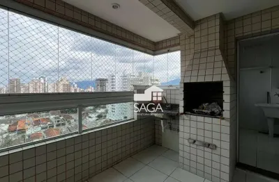 Apartamento à venda, 90 m² por r$ 480.000,00 - aviação - praia grande/sp