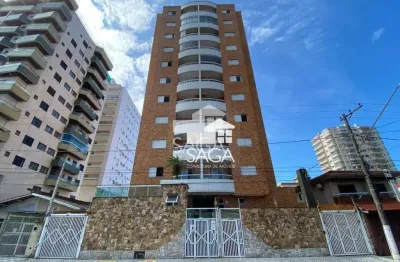 Apartamento com 2 dormitórios à venda, 70 m² por r$ 420.000 - tupi - praia grande/sp