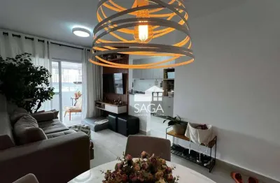 Apartamento com 2 dormitórios à venda, 71 m² por r$ 525.000,00 - vila guilhermina - praia grande/sp