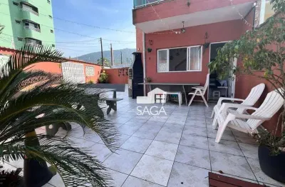 Casa com 2 dormitórios para alugar, 85 m² por r$ 3.900/mês - solemar - praia grande/sp