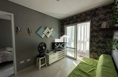 Apartamento com 1 dormitório à venda, 40 m² por r$ 440.000,00 - boqueirão - praia grande/sp