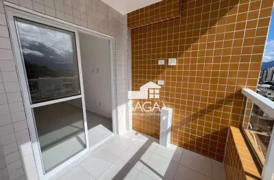 Apartamento com 2 dormitórios à venda, 60 m² por r$ 438.000 - boqueirão - praia grande/sp
