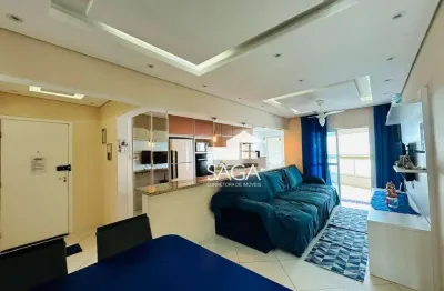 Apartamento com 2 dormitórios à venda, 87 m² por r$ 600.000,00 - vila assunção - praia grande/sp