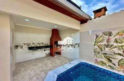 Casa com 2 dormitórios à venda, 94 m² por r$ 680.000,00 - caiçara - praia grande/sp