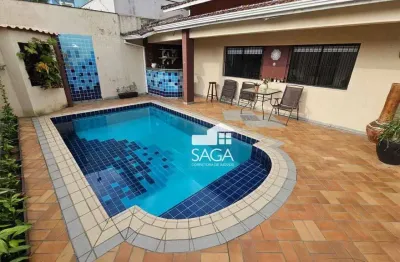 Casa com 4 dormitórios para alugar, 184 m² por r$ 8.800,00/mês - canto do forte - praia grande/sp