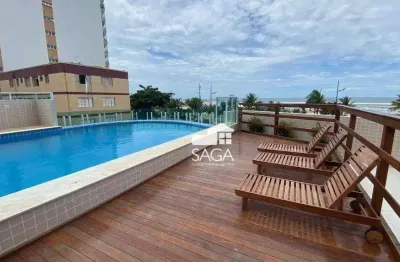 Apartamento com 2 dormitórios à venda, 75 m² por r$ 440.000,00 - mirim - praia grande/sp
