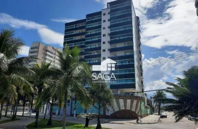 Apartamento com 2 dormitórios à venda, 75 m² por r$ 550.000,00 - maracanã - praia grande/sp