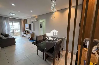Apartamento com 2 dormitórios à venda, 85 m² por r$ 600.000 - vila guilhermina - praia grande/sp
