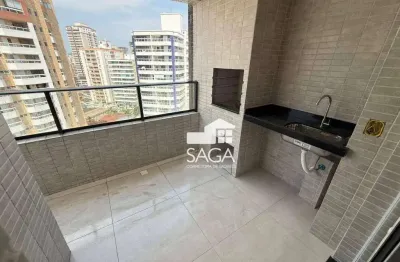 Apartamento com 2 dormitórios à venda, 70 m² por r$ 600.000,00 - vila guilhermina - praia grande/sp