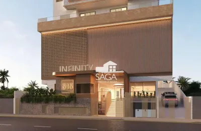 Entrada: r$ 29.900,00! apartamento com 2 dormitórios à venda, 63 m² por r$ 523.800 - vila guilhermina - praia grande/sp