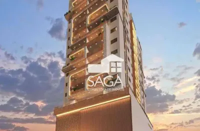 Entrada: r$ 29.900,00! apartamento com 2 dormitórios à venda, 57 m² por r$ 503.480 - vila guilhermina - praia grande/sp