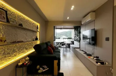 Apartamento com 2 dormitórios à venda, 75 m² por r$ 870.000,00 - canto do forte - praia grande/sp