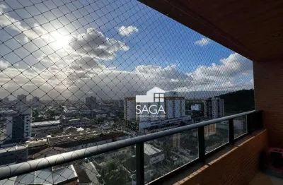 Apartamento com 2 dormitórios à venda, 78 m² por r$ 670.000,00 - canto do forte - praia grande/sp