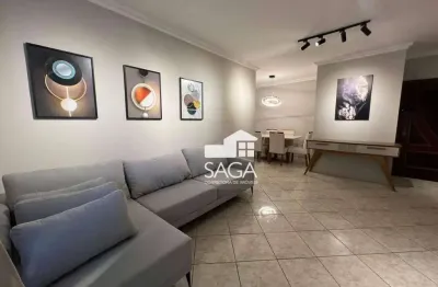 Apartamento com 2 dormitórios à venda, 100 m² por r$ 550.000 - caiçara - praia grande/sp