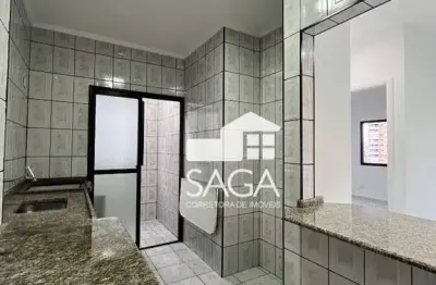 Apartamento com 1 dormitório à venda, 44 m² por r$ 275.000,00 - tupi - praia grande/sp