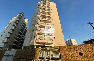 Apartamento com 2 dormitórios à venda, 56 m² por r$ 375.000 - mirim - praia grande/sp