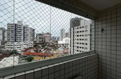 Apartamento com 2 dormitórios à venda, 64 m² por r$ 380.000,00 - vila guilhermina - praia grande/sp