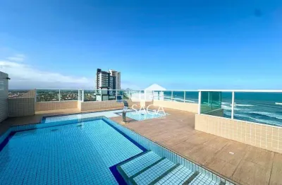 Apartamento com 1 dormitório à venda, 52 m² por r$ 380.000 - maracanã - praia grande/sp