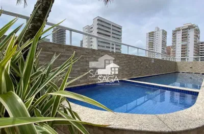 Apartamento com 2 dormitórios à venda, 72 m² por r$ 649.000,00 - vila guilhermina - praia grande/sp