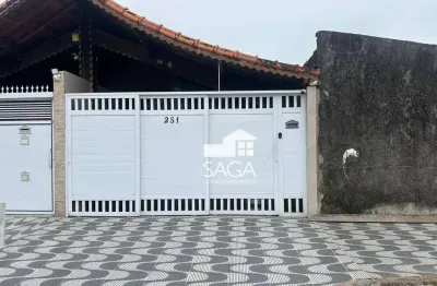 Casa com 2 dormitórios à venda, 80 m² por r$ 425.000 - maracanã - praia grande/sp