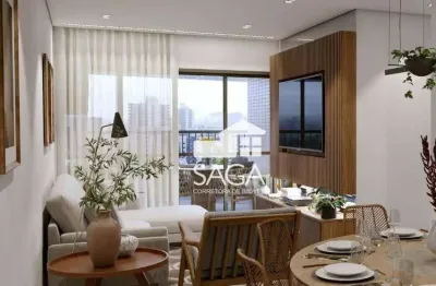 Apartamento com 2 dormitórios à venda, 93 m² por r$ 558.000 - vila guilhermina - praia grande/sp