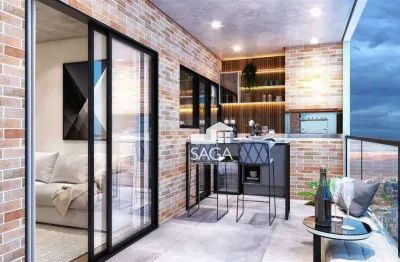 Apartamento com 2 dormitórios à venda, 80 m² por r$ 480.000 - boqueirão - praia grande/sp