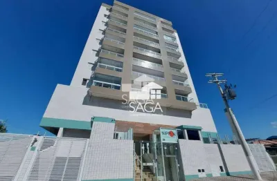 Apartamento com 1 dormitório à venda, 46 m² por r$ 345.000 - caiçara - praia grande/sp