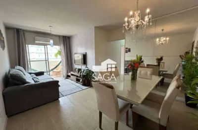 Apartamento com 2 dormitórios à venda, 72 m² por r$ 440.000,00 - canto do forte - praia grande/sp