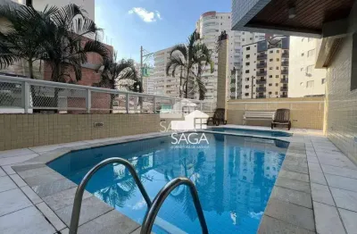 Apartamento com 2 dormitórios à venda, 78 m² por r$ 470.000 - vila guilhermina - praia grande/sp