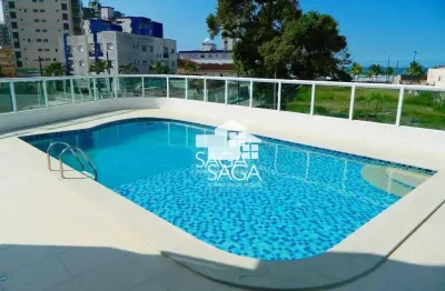 Apartamento com 2 dormitórios à venda, 75 m² por r$ 460.000 - caiçara - praia grande/sp