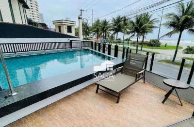 Apartamento com 2 dormitórios à venda, 67 m² por r$ 475.000 - maracanã - praia grande/sp