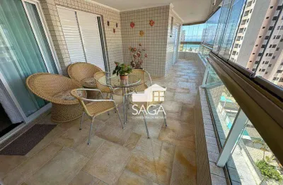 Apartamento com 3 dormitórios à venda, 115 m² por r$ 770.000 - tupi - praia grande/sp