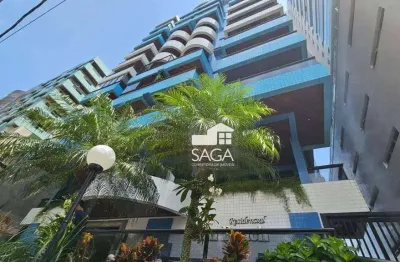 Apartamento com 2 dormitórios à venda, 81 m² por r$ 525.000 - canto do forte - praia grande/sp