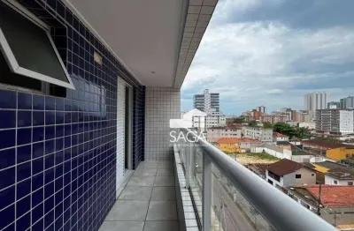 Apartamento com 2 dormitórios à venda, 72 m² por r$ 530.000,00 - canto do forte - praia grande/sp