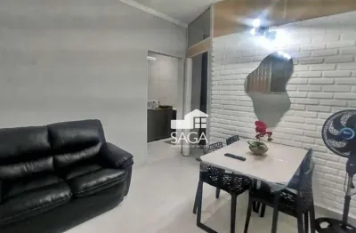 Kitnet com 1 dormitório à venda, 38 m² por r$ 230.000 - vila guilhermina - praia grande/sp