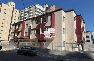 Kitnet com 1 dormitório à venda, 37 m² por r$ 200.000 - vila guilhermina - praia grande/sp