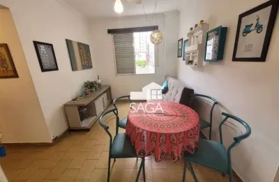 Apartamento com 1 dormitório à venda, 45 m² por r$ 240.000,00 - vila guilhermina - praia grande/sp
