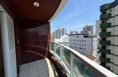 Apartamento com 2 dormitórios à venda, 80 m² por r$ 480.000 - vila guilhermina - praia grande/sp