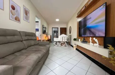 Apartamento com 2 dormitórios à venda, 71 m² por r$ 535.000,00 - canto do forte - praia grande/sp