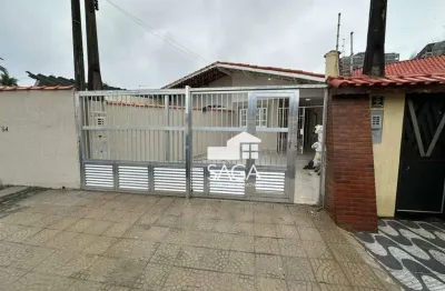 Casa com 2 dormitórios à venda, 80 m² por r$ 450.000 - florida - praia grande/sp