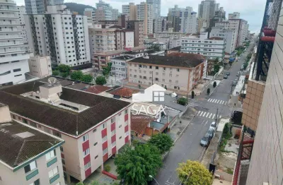 Apartamento com 2 dormitórios à venda, 84 m² por r$ 500.000 - canto do forte - praia grande/sp