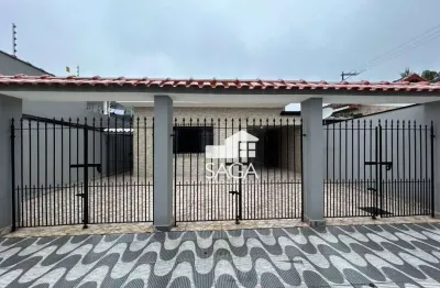 Casa com 3 dormitórios à venda, 100 m² por r$ 580.000 - maracanã - praia grande/sp