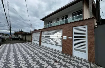 Casa com 2 dormitórios à venda, 60 m² por r$ 330.000,00 - tude bastos - praia grande/sp